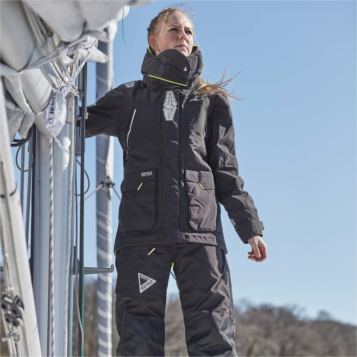 2024 Musto Mujer Br2 Conjunto Combinado De Chaqueta Y Pantaln De Vela Offshore 2.0 4054182085 - Negro